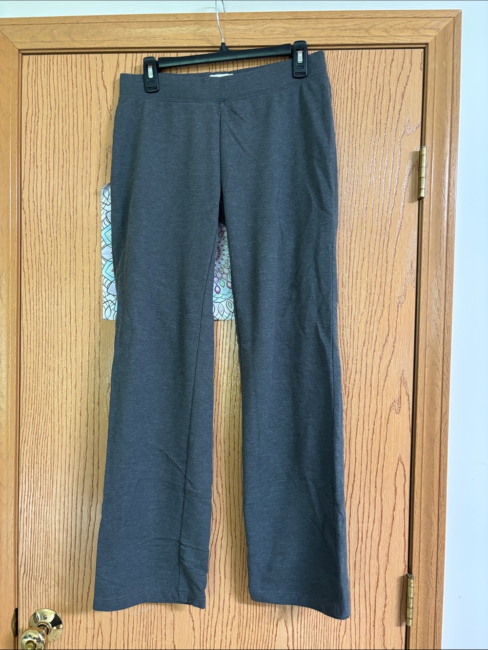 Banana Republic Charcoal Gray Pull-On Track Pants